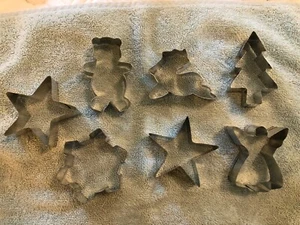 7er Set Weihnachten Metall Ausstechformen - Bild 1 von 1