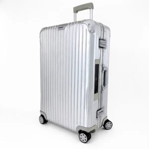 Rimowa Topas 78L Aluminum Silver 4-wheels Carry Case Suitcase 924.70 - Picture 1 of 10