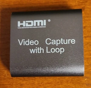 DIGITNOW Video Capture Card 4K HDMI Video Capture Device with Loop Out NEW. - Afbeelding 1 van 9