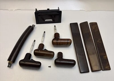 Оригинальная деревянная отделка салона кабриолета седана BMW E36 M3, автоматический переключатель передач, отделка перчаточного ящика - Изображение 1 из 4