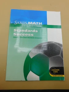 SAXON MATH COURSE 1 STANDARD SUCCESS COMMON CORE, teacher companion - Picture 1 of 2
