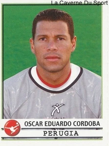 OSCAR CORDOBA KOLUMBIEN AC.PERUGIA RARE UPDATE STICKER FUSSBALLSPIELER 2002 PANINI - Bild 1 von 1