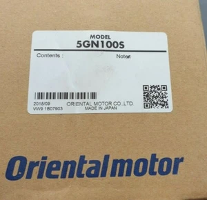 ORIENTAL MOTOR 5GN100S  Parallel Shaft Gearhead  (R5S2.5) - Picture 1 of 2