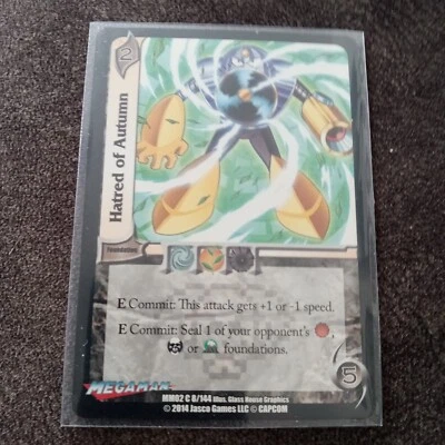 2014 Universal Fighting System Megaman Hatred Of Autumn #MM02 C 8/144 - Image 1 of 2