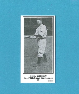 1915 M101-5 The Sporting News Reprint #68 George Gibson (Pittsburgh Nationals) - Picture 1 of 1