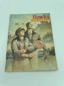 1988 Atlanta Hawks Basketball Program Dominique Wilkins Cover Atlanta Air Force - Picture 1 of 1