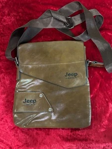 Jeep car brand Leather bag unisex Brown - Picture 1 of 6