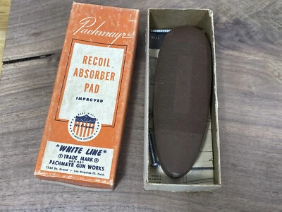 Pachmayr F250 Field Model Lightweight Recoil Pad Small Brown - Image 1 of 4