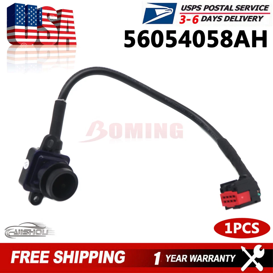 Nueva cámara de visión trasera 56054058AH para Chrysler 300 2011-17 y cargador 11-14 Foto 1 de 4