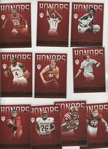 2016 Indiana Juego de inserciones completo Honores 1-10 Isiah Thomas Schwarber Oladipo - Imagen 1 de 2