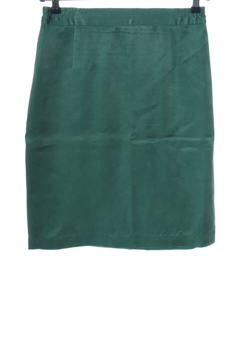 Mini-jupe verte unie pour femme avec élastique à la ceinture STREET ONE - CCV Mode