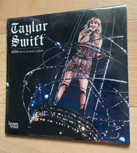 NEW SEALED TAYLOR SWIFT 2020 OFFICIAL 16 MONTH CALENDAR. 18 BY 18CM - Bild 1 von 2