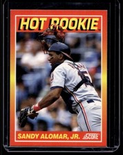 1990 Score Hot Rookie Sandy Alomar Jr. G51 #6