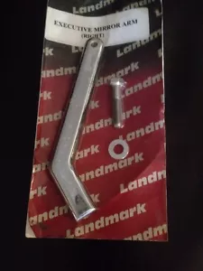 landmark chrome billet executive mirror arm stem harley fxr dyna softail xlh 883 - Picture 1 of 1