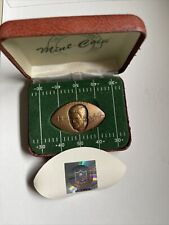1996 NFL Dan Marino Highland Mint Football Bronze Coin Miami Dolphins COA