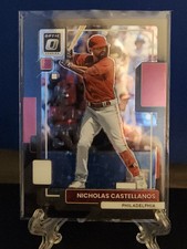 2022 Donruss Optic Nicholas Castellanos # 195 Black Stars Prizm #'d /149