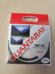QUANTARAY Filters  MC UV & ND2 77mm