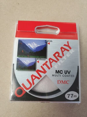 QUANTARAY Filters  MC UV & ND2 77mm - Image 1 of 2
