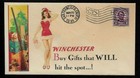  1935 Winchester & Sexy Lady Featured on Xmas Collector
