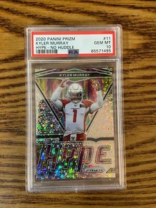 PSA 10 2020 Panini Prizm Kyler Murray Hype #11 No Huddle Prizm Short Print - Picture 1 of 2