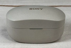 Sony WF-1000XM4 Wireless Headphones Replacement Charging Case Only Silver # - Picture 1 of 9