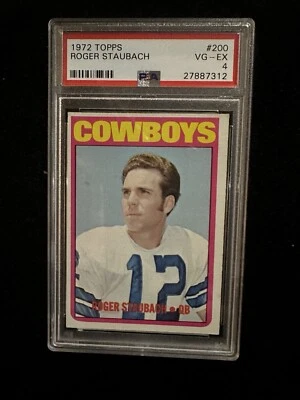 1972 Topps - #200 Roger Staubach (Rookie Card)  - Image 1 of 2