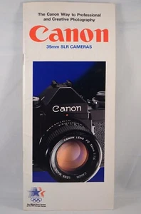 Brochure en Anglais/Booklet CANON T50 Automartic Film 35mm Camera English 1983 - Imagen 1 de 1