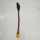 SAE Flat Plug 2pin to XT60 Male 14AWG 15CM Cable Trailer Connector