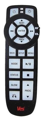 2011 VW ROUTAN Overhead DVD Remote - Image 1 of 4