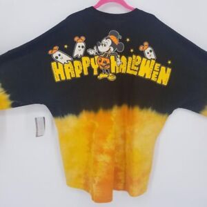 Disney Parks Mickey Mouse Halloween Tie-Dye Spirit Jersey Size XL NWT