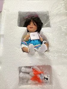 Ashton Drake Dianna Effner "Maya (Mexiko)" Hände auf der ganzen Welt 4,5 Zoll - Bild 1 von 10
