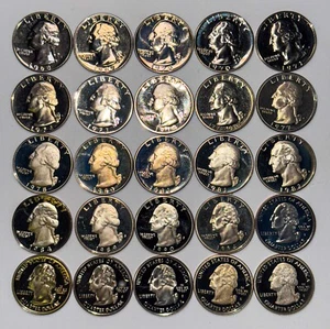 HUGE DEALER LOT***694 PROOF QUARTERS 1968 -2010-S INCLUDING 1776-1976-S SEE LIST - Picture 1 of 2