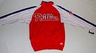 Philadelphia Phillies Stitches Track Warm Up Jacket Red White M L Xl 2x Mens Nwt