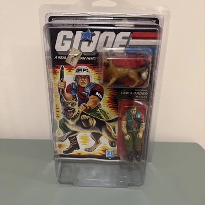 GI Joe Vintage 1986 Hasbro Law & Order MP & K-9  MOV New Sealed - Image 1 of 4