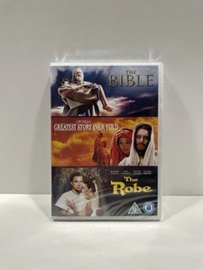 The Bible: In the Beginning - The Greatest Story Ever Told - The Robe - Region 2 - Picture 1 of 2