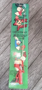 Vintage Duck Tales Fishing Pole Zebco Catch 'Em Reel Line Kit Sealed 1989 Kids - Picture 1 of 17