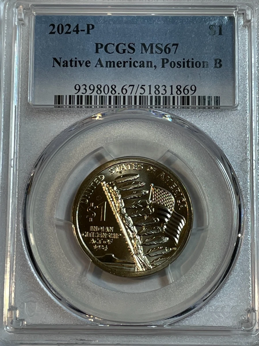 MS 67 Graded Native American Dollars (2000-Now) for sale | eBay