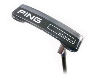 NEW 2023 Ping Anser Black Dot Black 35" Slight Arc Blade Putter - Image 1 of 4