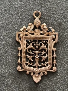 Seltener französischer Jugendstil 20er Jahre Anhänger Messing Charm - Bild 1 von 3