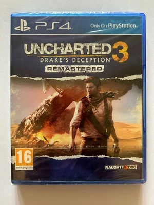 Uncharted 3 Drakes Deception Remastered - PS4 (PlayStation 4) Brand New & Sealed - Image 1 of 2