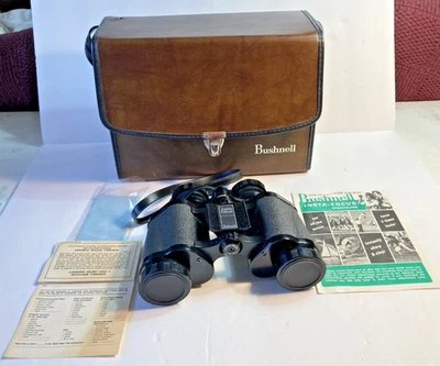 Bushnell Insta-Focus Sportview Compact 8 x 30 Binoculars 394ft at 1000Yds w/Case - Image 1 of 4