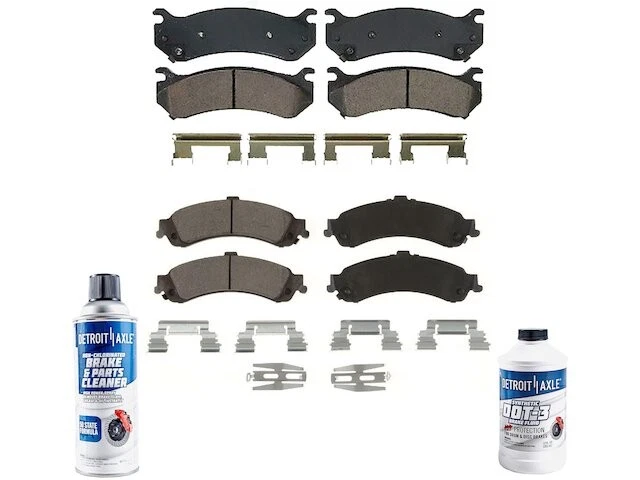 Brake Pad Set For 2000-2006 GMC Yukon XL 1500 2003 2004 2002 2001 2005 VS249FB - Image 1 of 1
