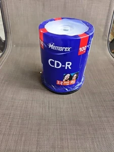Memorex CD-R Digital Media 52X 700mb 80Min 100 Pack Brand New Factory Sealed - Picture 1 of 1