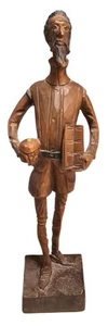 RARE Vintage Ltd Ed. Don Quixote Sculptur(Ouro Artesania) Wooden Figure - Spain - Picture 1 of 5
