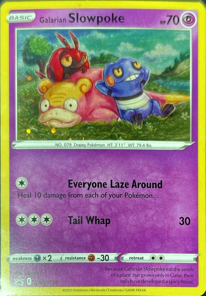 Galarian Slowpoke Promo SWSH: Sword & Shield Promo Cards SWSH126 NM - Image 1 of 1