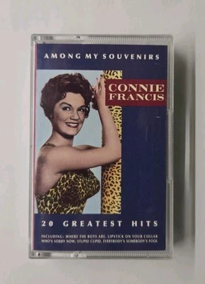 Among My Souvenirs 20 Greatest Hits Connie Francis (Cassette, 1989, Telstar) - Image 1 of 4