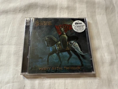 Saxon - Heavy Metal Thunder 2CD 2004 SPV Import Germany 70s Rock Bonus OOP RARE Foto 1 de 3