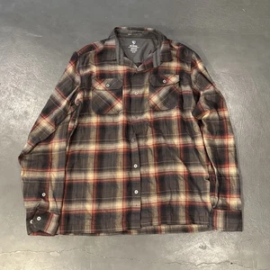 Kuhl Flanellhemd Herren Dillinger Lava Rock Outdoor Wandern Freizeit Größe M - Bild 1 von 12