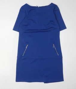 Wallis Women's Blue Shift Dress Size 10 Knee Length - Picture 1 of 12