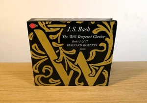 Bach The Well-Tempered Clavier Books I & II Bernard Roberts Nimbus 4 CD Box Set - Picture 1 of 4